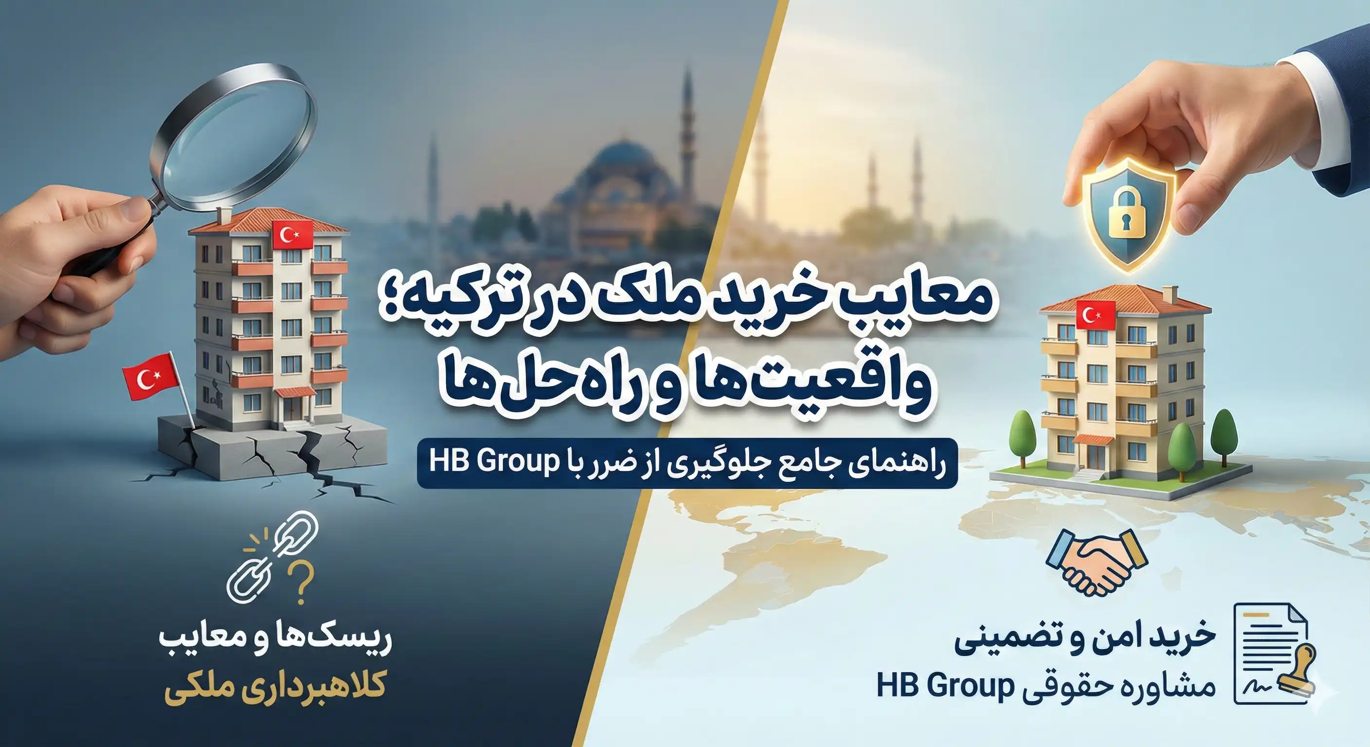 معایب خرید ملک در ترکیه؛ 5 ریسک پنهان که به شما نمی‌گویند!