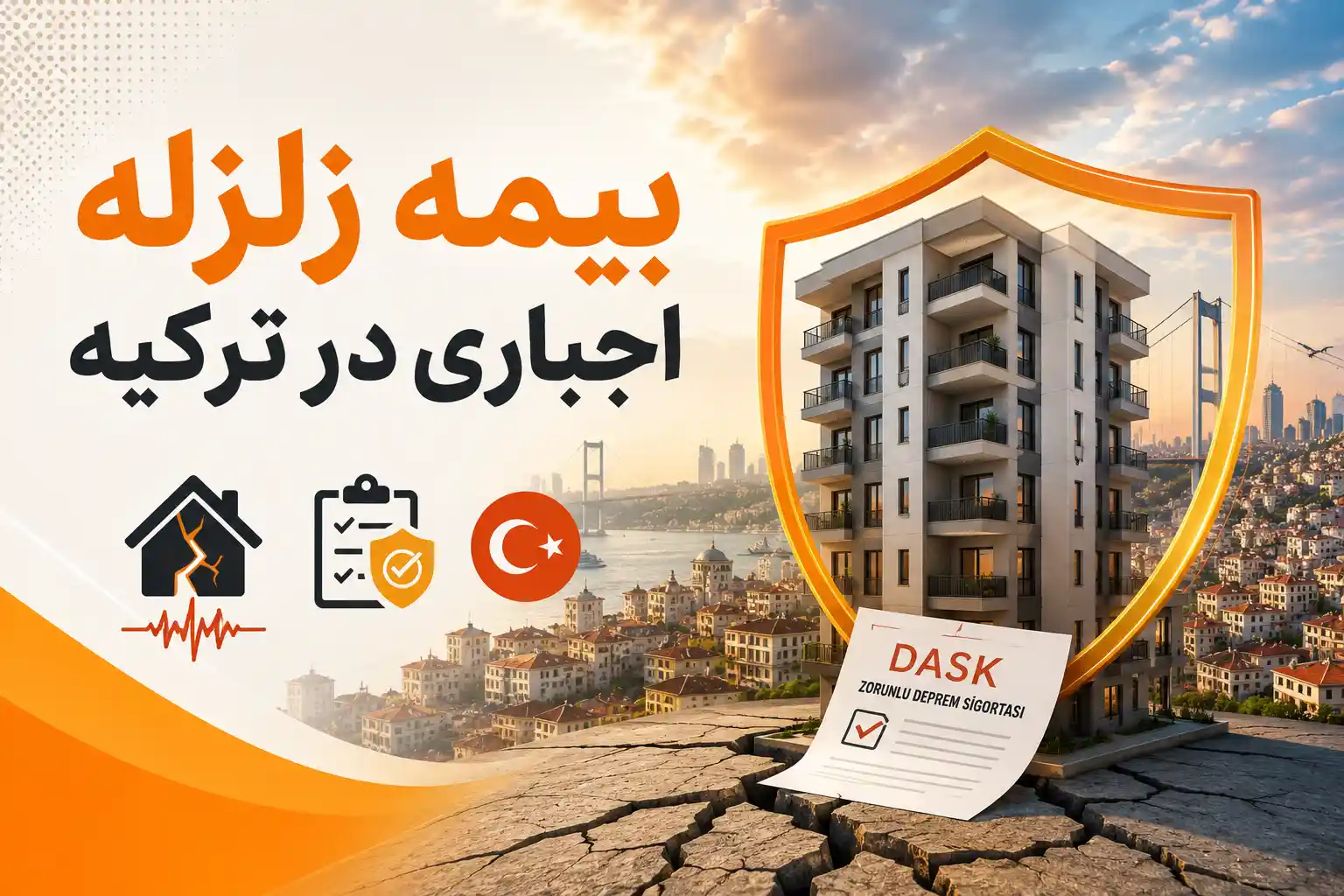بیمه زلزله ترکیه | راهنمای کامل برای خریداران ملک