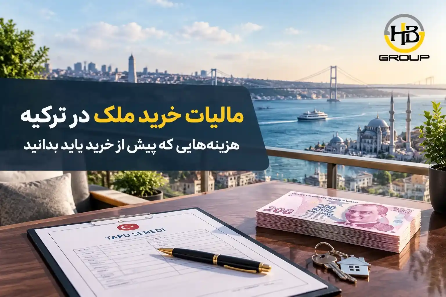 مالیات خرید ملک در استانبول و ترکیه