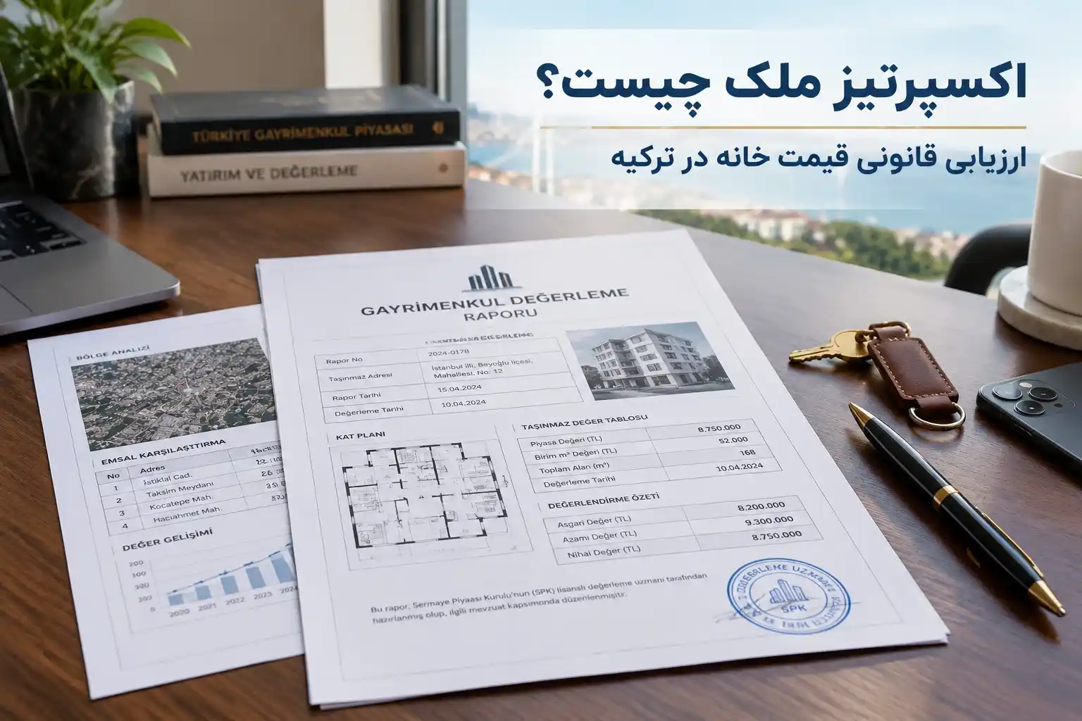 گزارش اکسپرتیز ملک در ترکیه